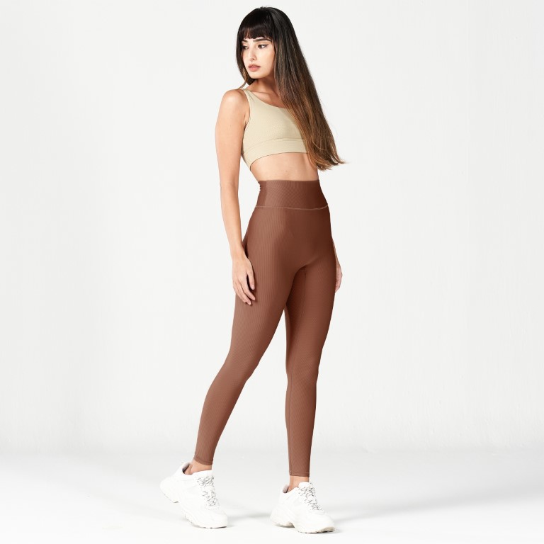 CODE RIBBED LEGGINGS - AZTEC