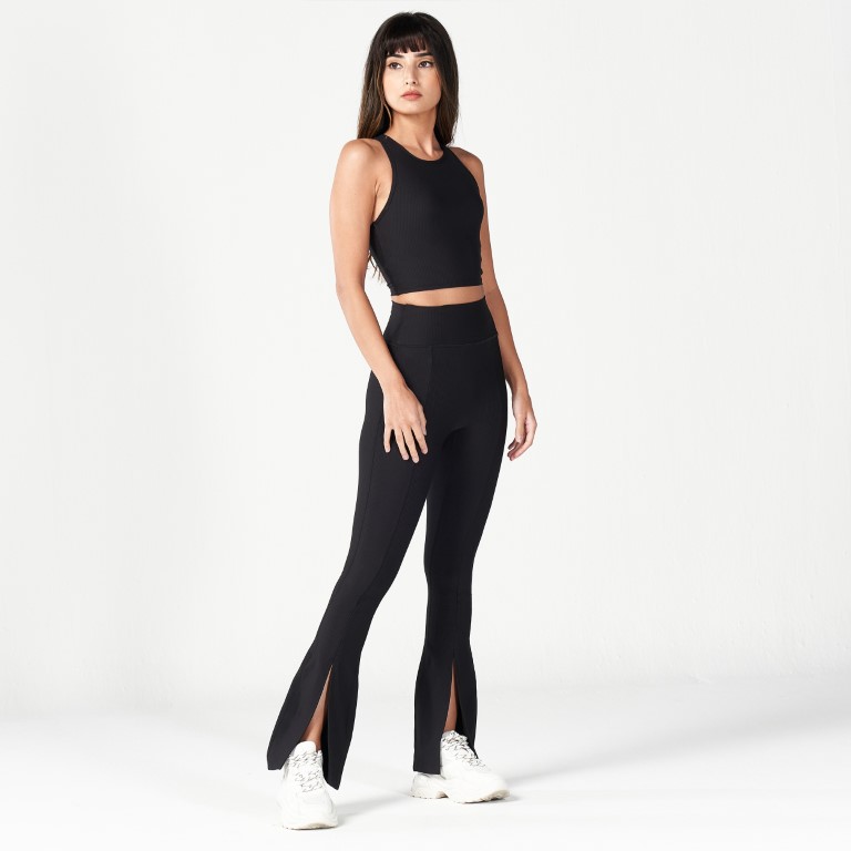 CODE FLARE IT UP LEGGINGS - BLACK