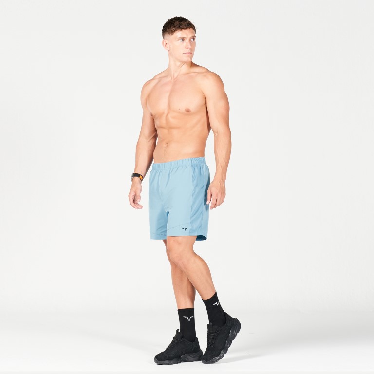 STATEMENT QUICK-DRY SHORTS - DELPH BLUE