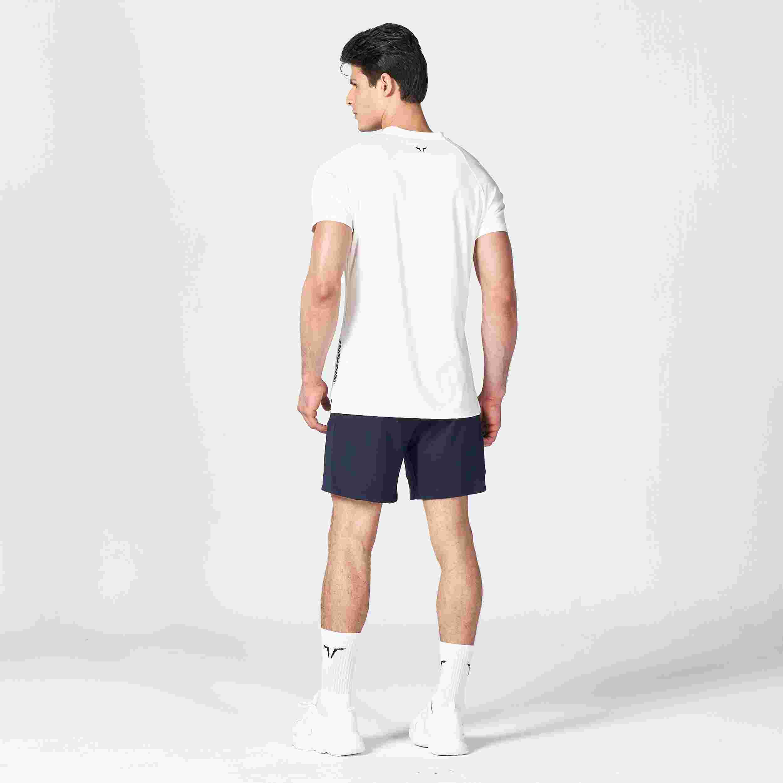 CORE V-NECK AEROTECH TEE - PEARL WHITE