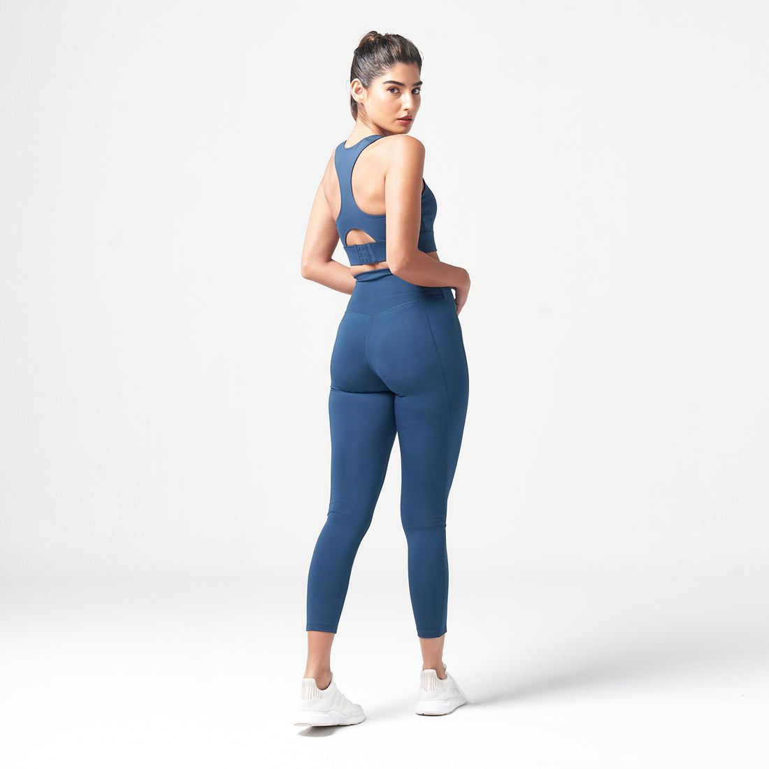 ESSENTIAL HIGH IMPACT BRA - TEAL