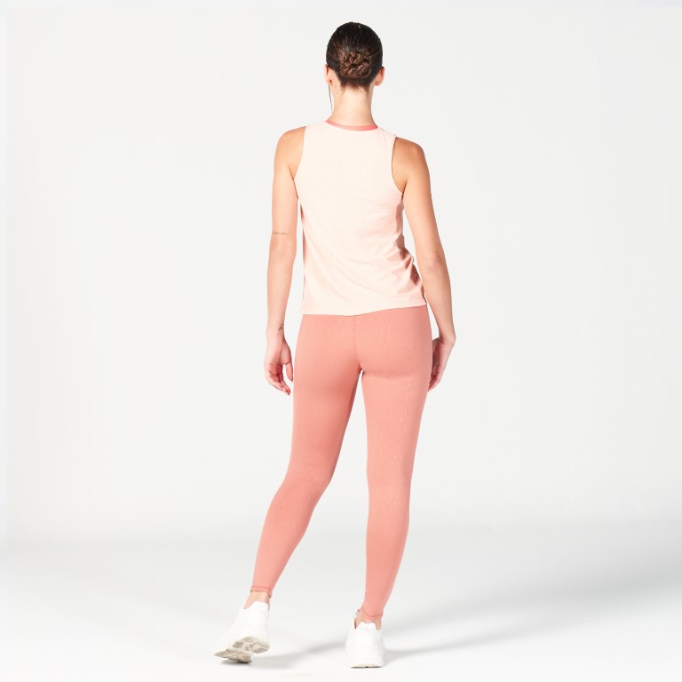 Mesh Reversible Tank - Pink Rose