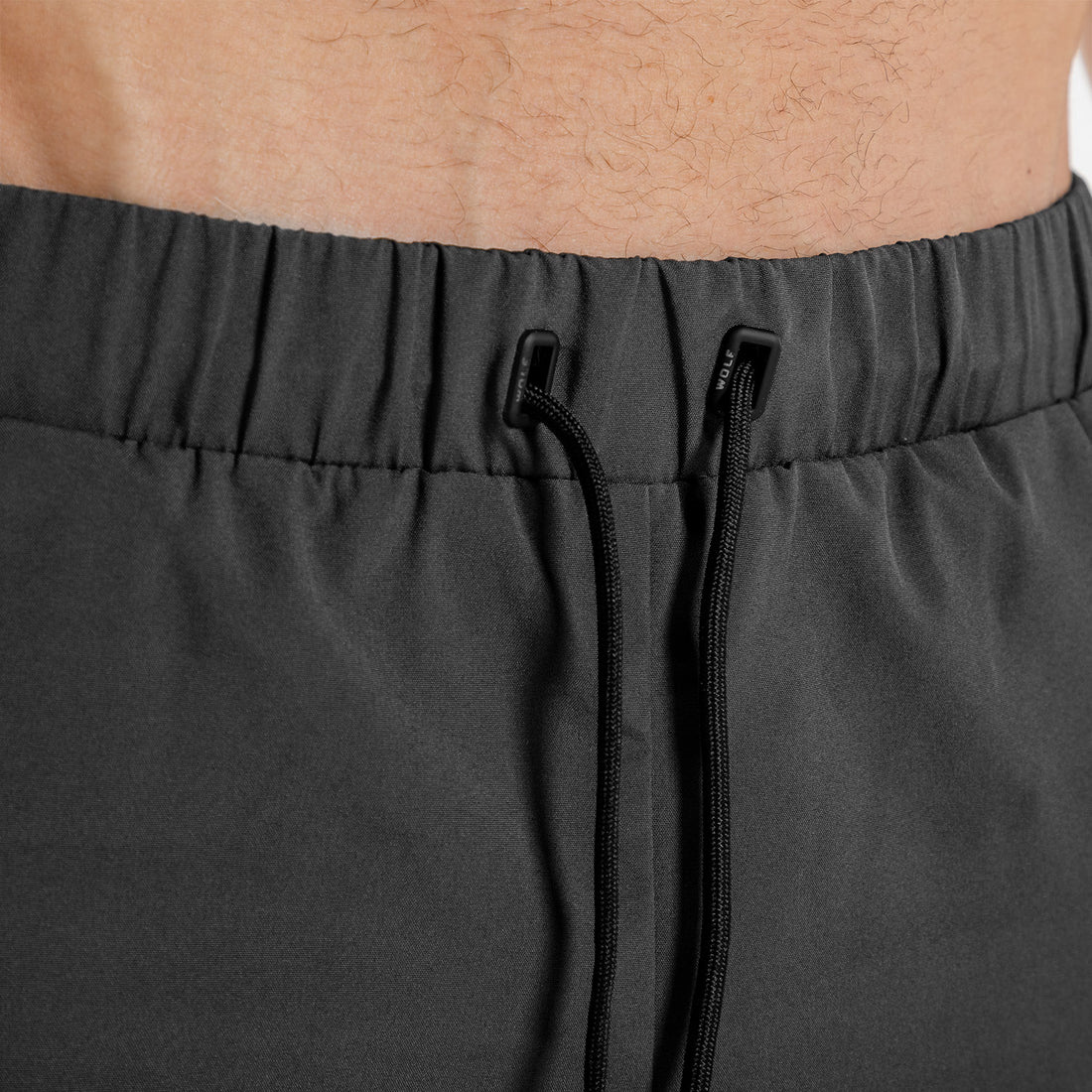 LIMITLESS 2-IN-1 SHORTS - CHARCOAL AND BLACK